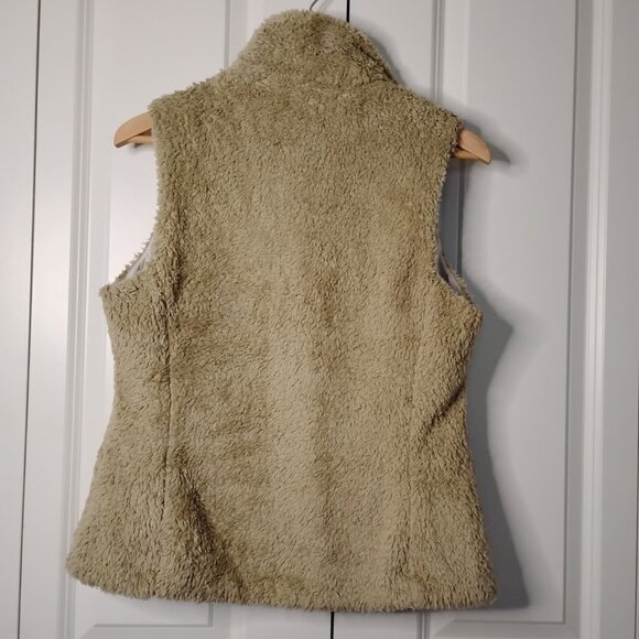 Patagonia Women's Beige ELKH Los Gatos Regular-Fit Sleeveless Fleece Vest Size M - Picture 2 of 8